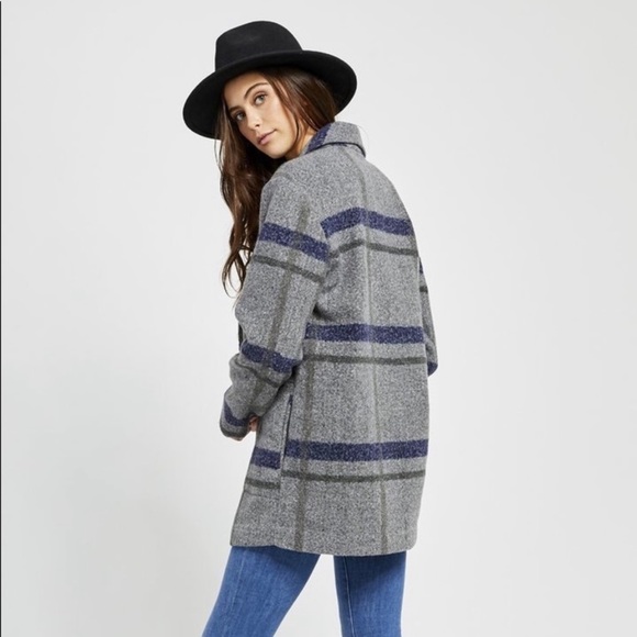 Gentle Fawn Desmond Plaid Coat - Picture 3 of 13